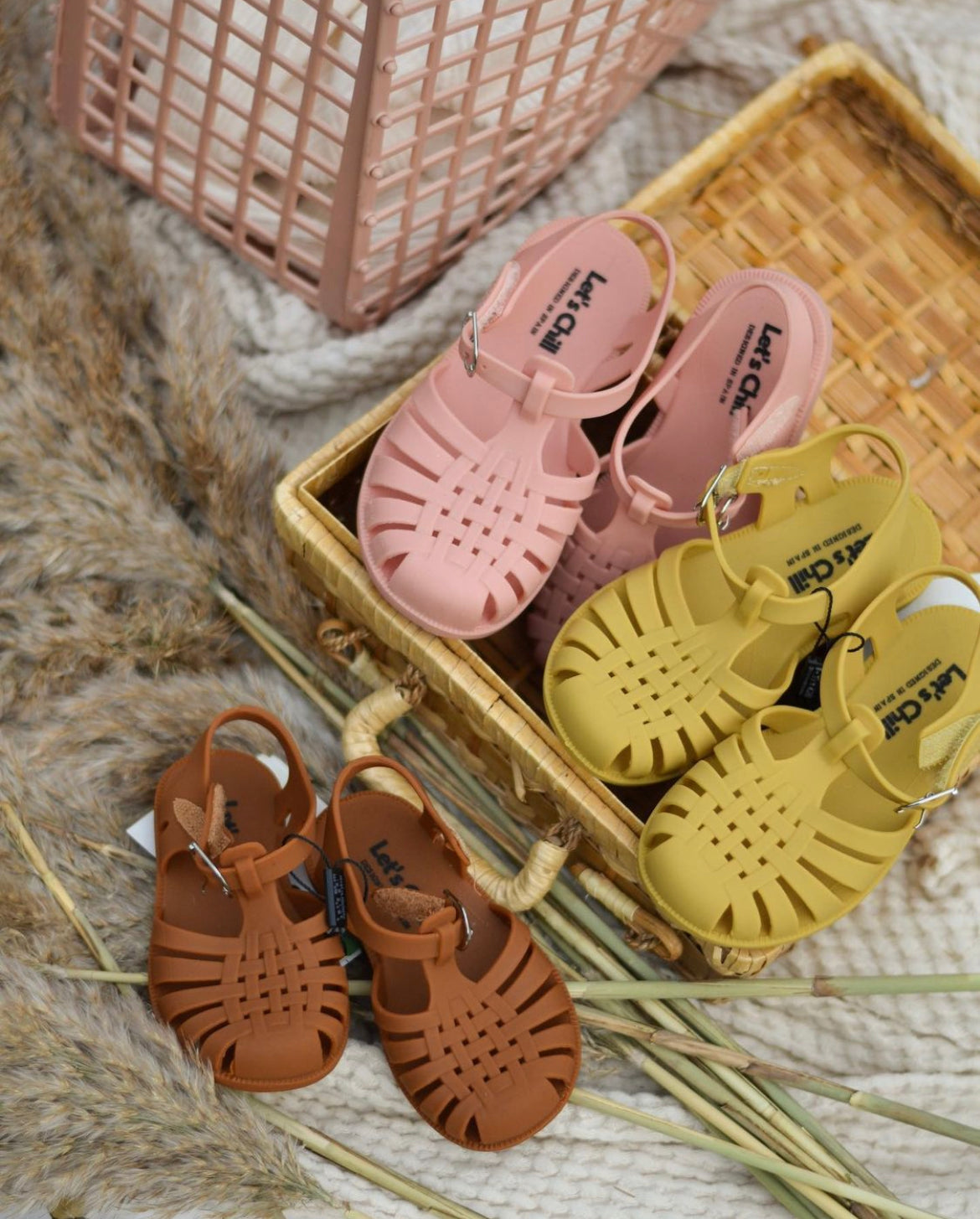 Jelly Sandals (Chestnut)