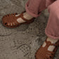 Jelly Sandals (Chestnut)